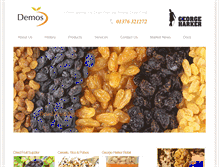 Tablet Screenshot of demos-uk.com